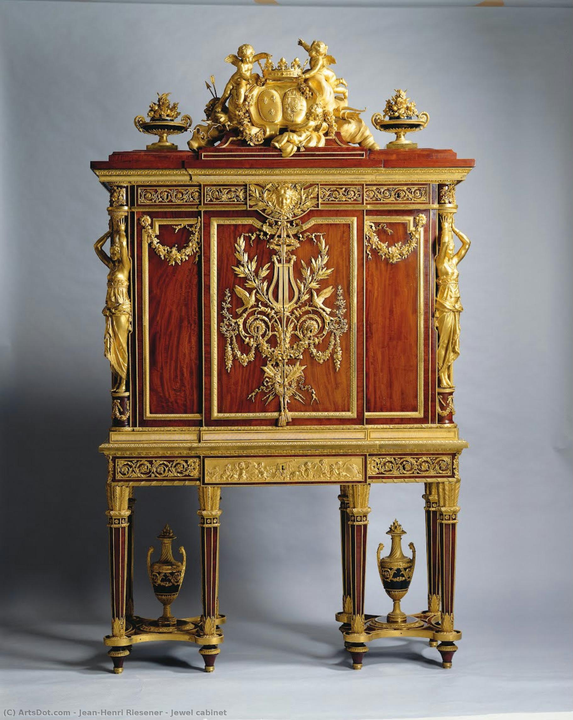 Jewel Cabinet — Jean Henri Riesener
