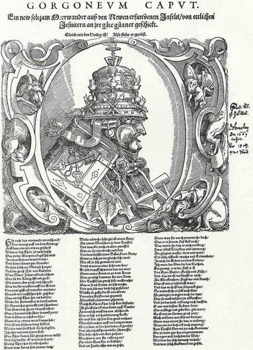 Gorgoneum Caput Seemonster — Tobias Stimmer