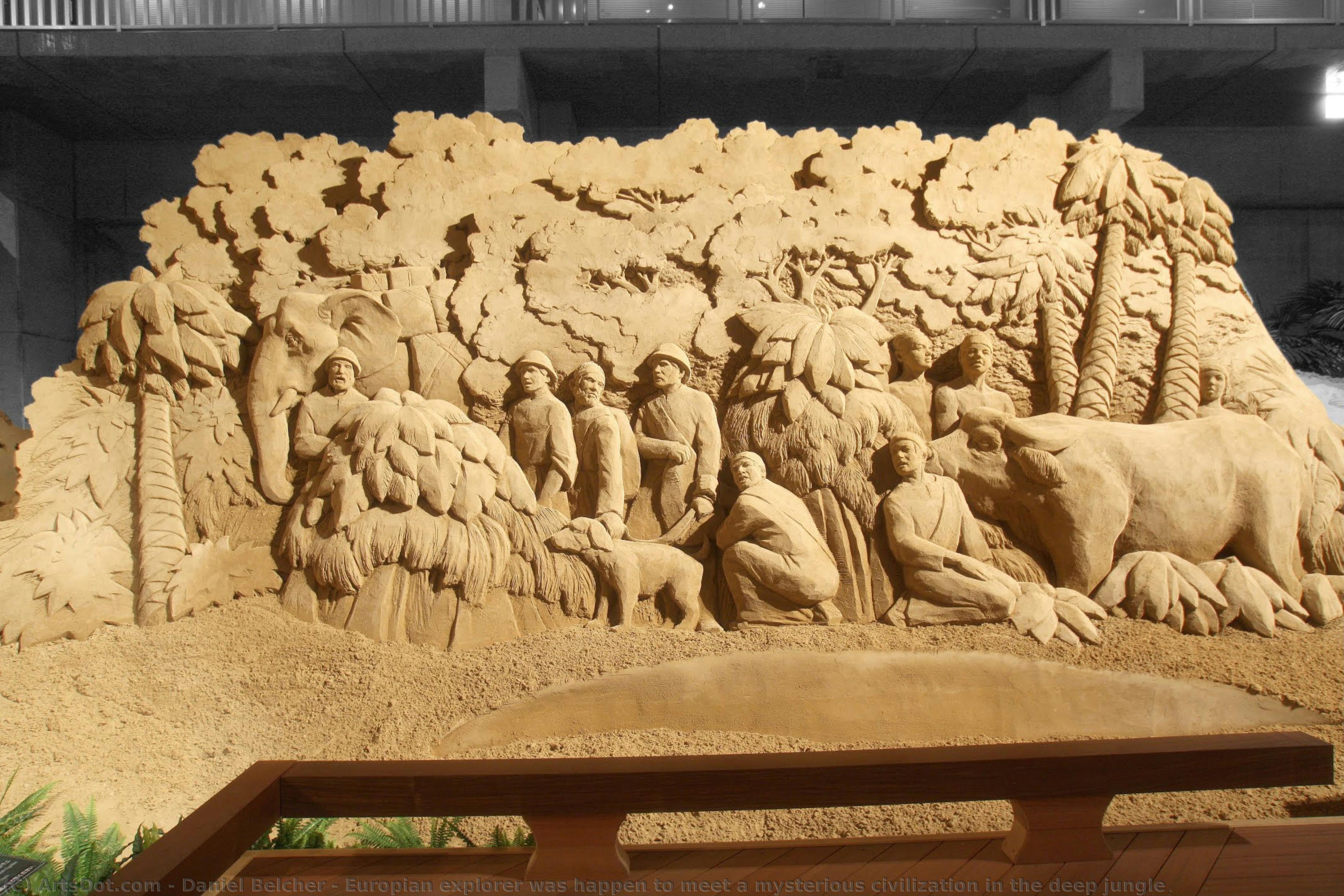 Europian Explorer Was Happen To Meet A Mysterious Civilization In The Deep Jungle — Daniel Belcher