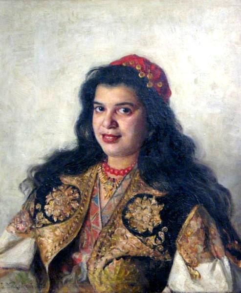 A Gypsy Lady — Vladimir Yegorovich Makovsky