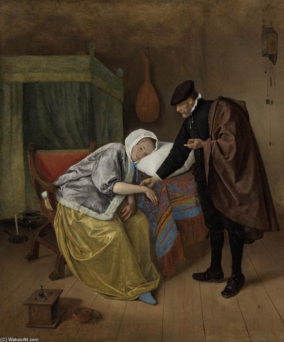 The Sick Woman — Jan Havickszoon Steen