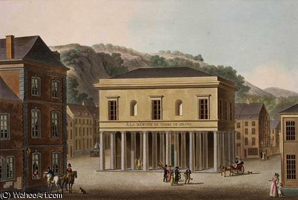 Portico Of The Fountain Of Pouhon At Spa — Pierre Jacques Goetghebuer