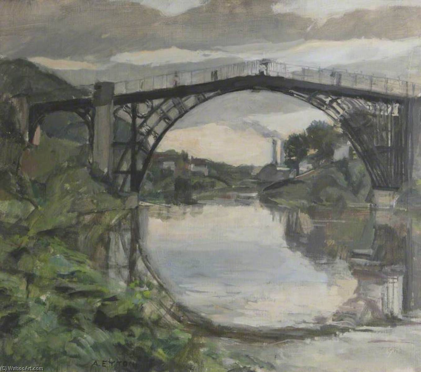 The First Iron Bridge, Shropshire — Anthony John Plowden Eyton