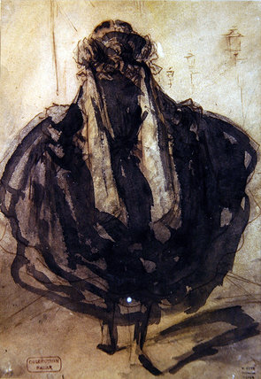 A Young Fashionable Girl — Constantin Guys
