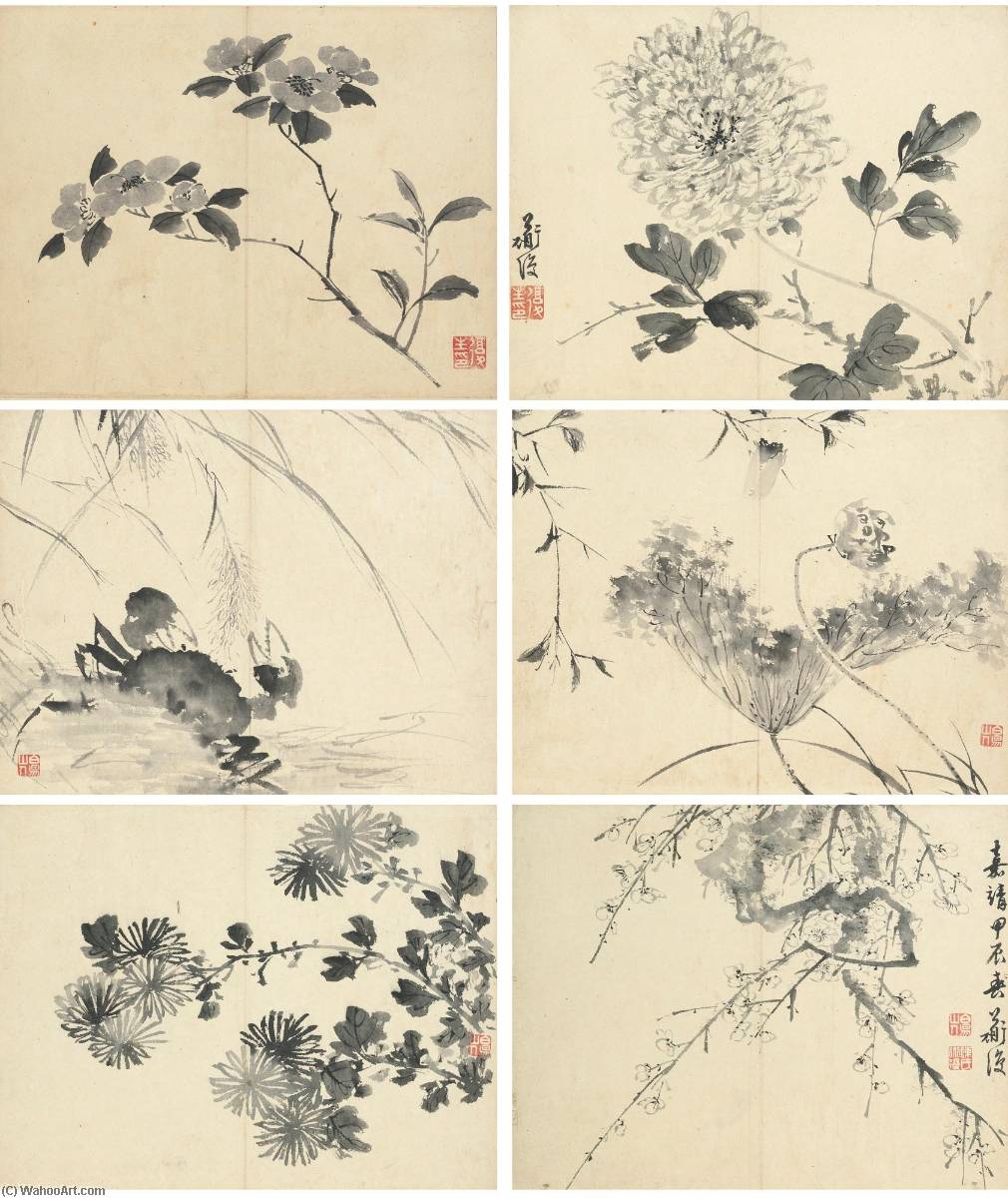 Flower And Insects — Chen Chun