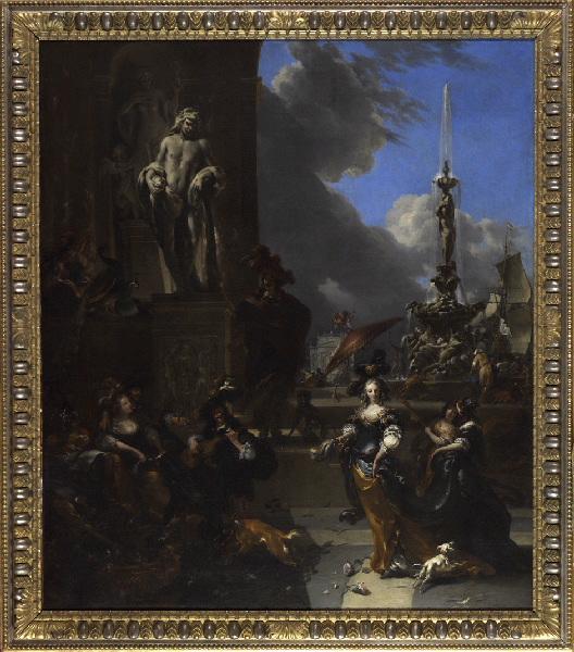 Concert Sur Une Place Publique Le Port De Gênes (autre Titre) — Nicolaes Pietersz Berchem