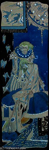 Porphyro Tries To Assure His Love — Harry Clarke