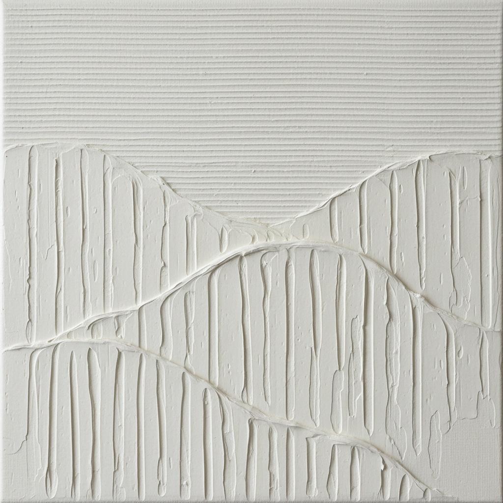 Monolithic Silence: A Sculptural Study In Alabaster Relief And Timeless Topography — David Moreau