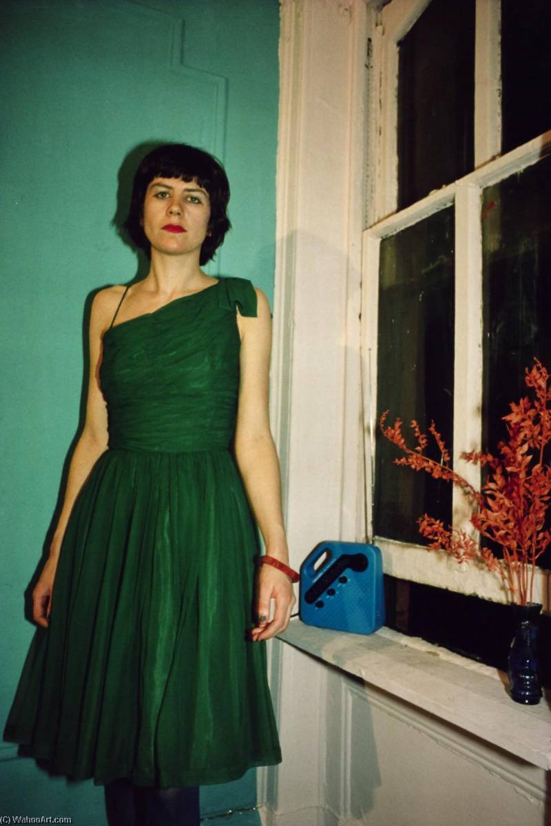 Vivienne In The Green Dress, Nyc — Nan Goldin