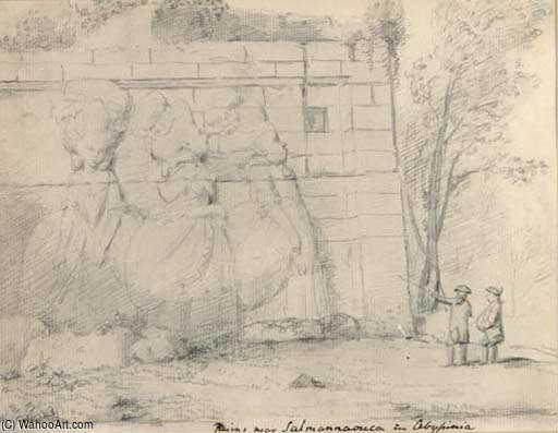 Ruins Near Salamannaouca, Abyssinia — Sir Nathaniel Dance Holland