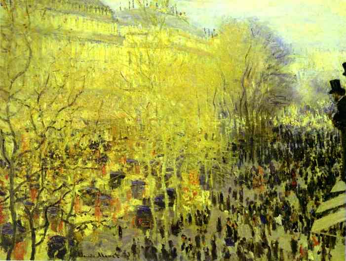 The Boulevard Des Capucines (puskin Museum) — Claude Monet