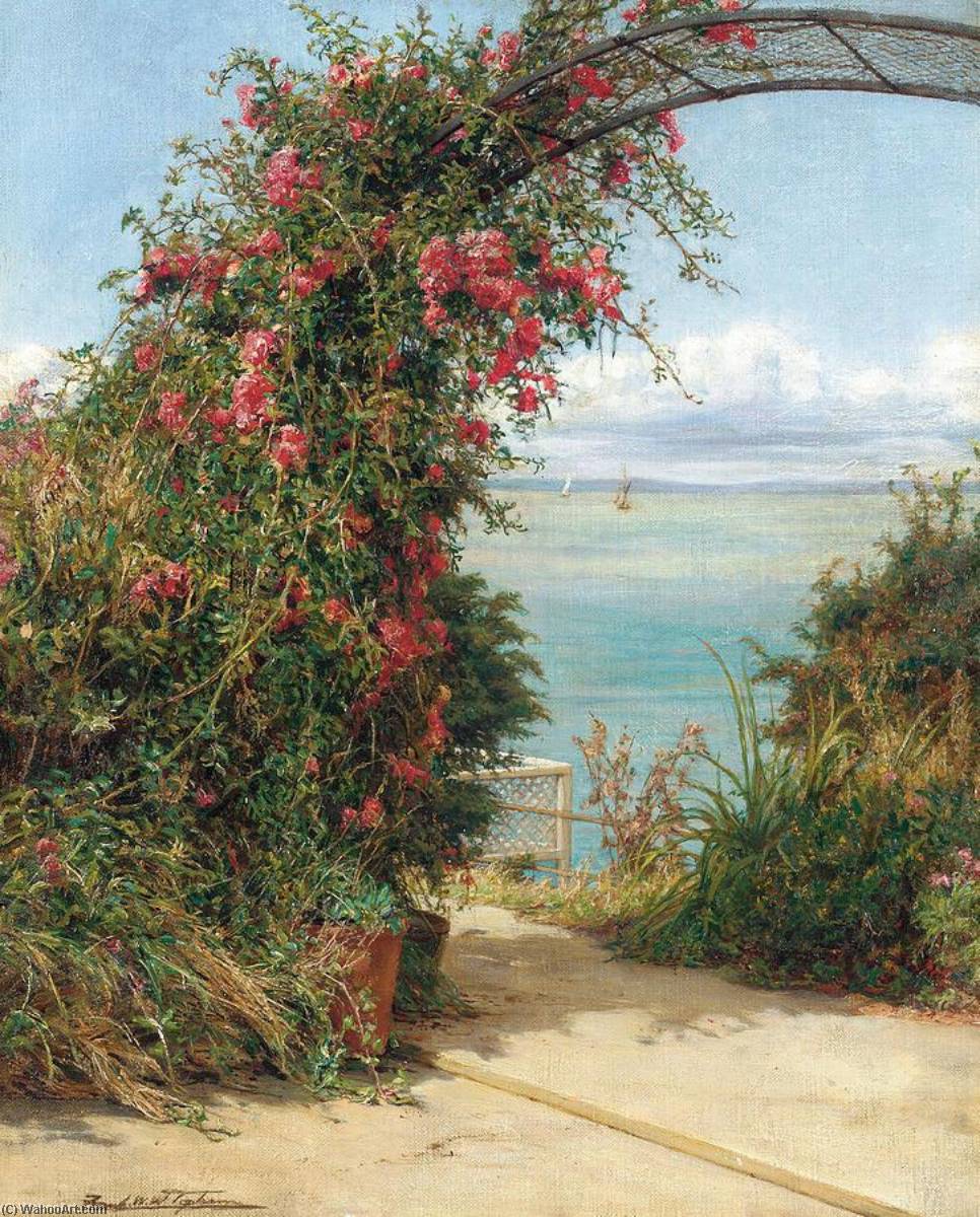 A Garden By The Sea — Francis Williams Topham