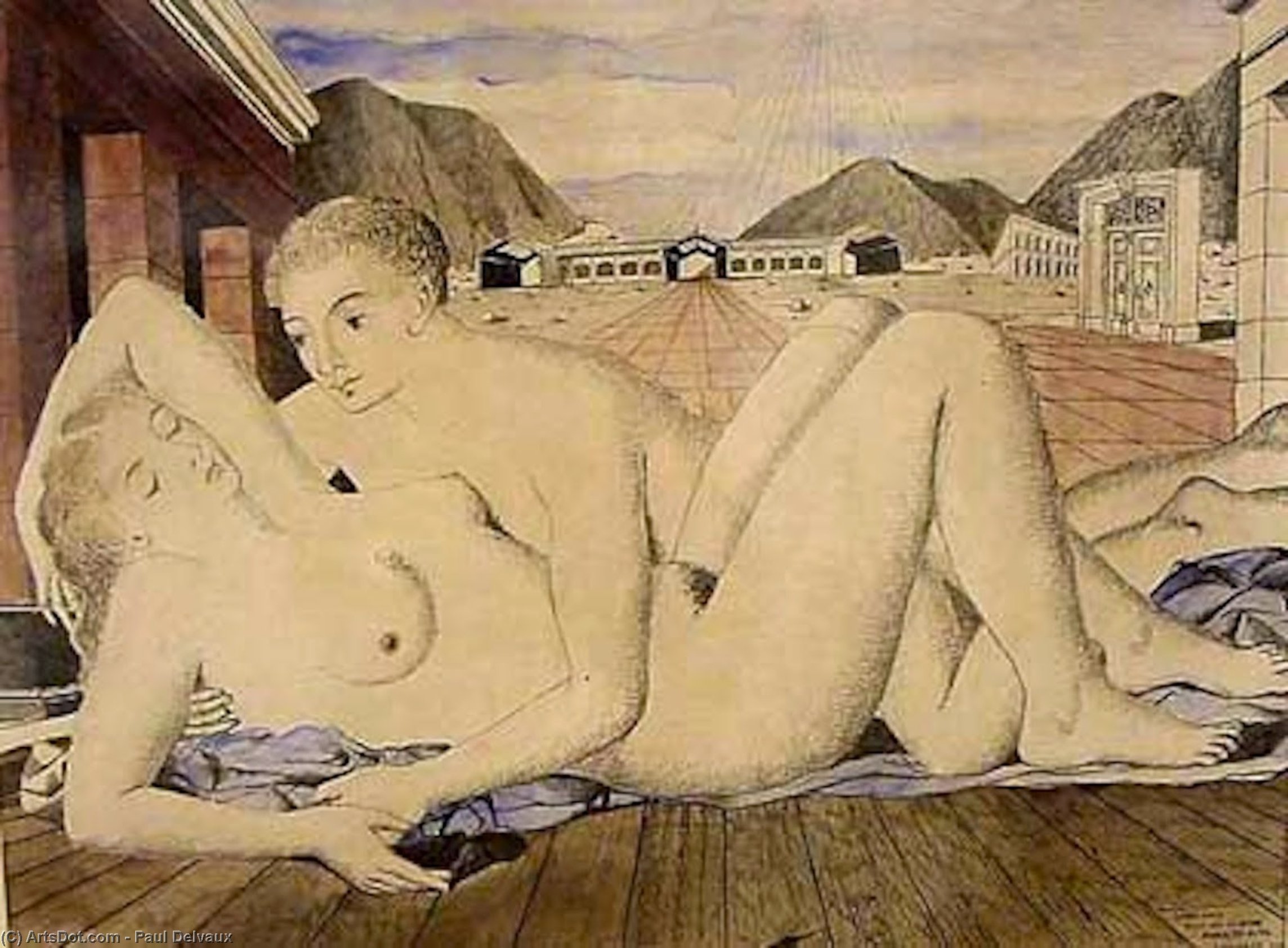 The Confidante — Paul Delvaux