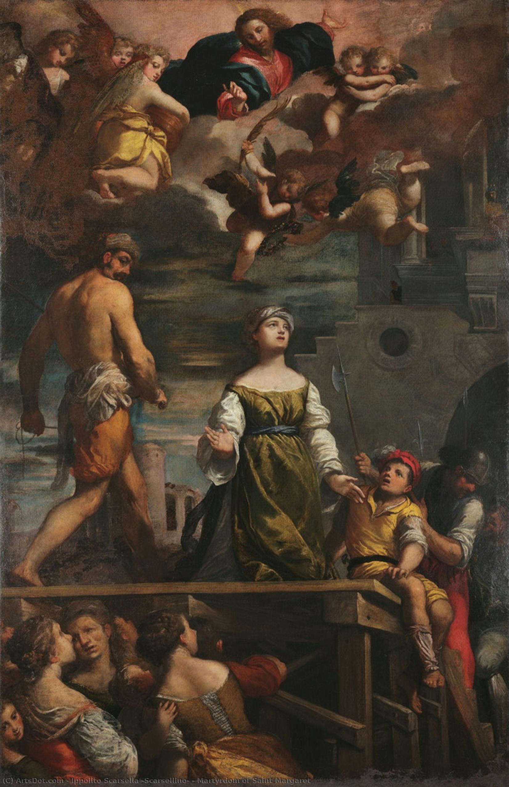 Martyrdom Of Saint Margaret — Ippolito Scarsella (scarsellino)