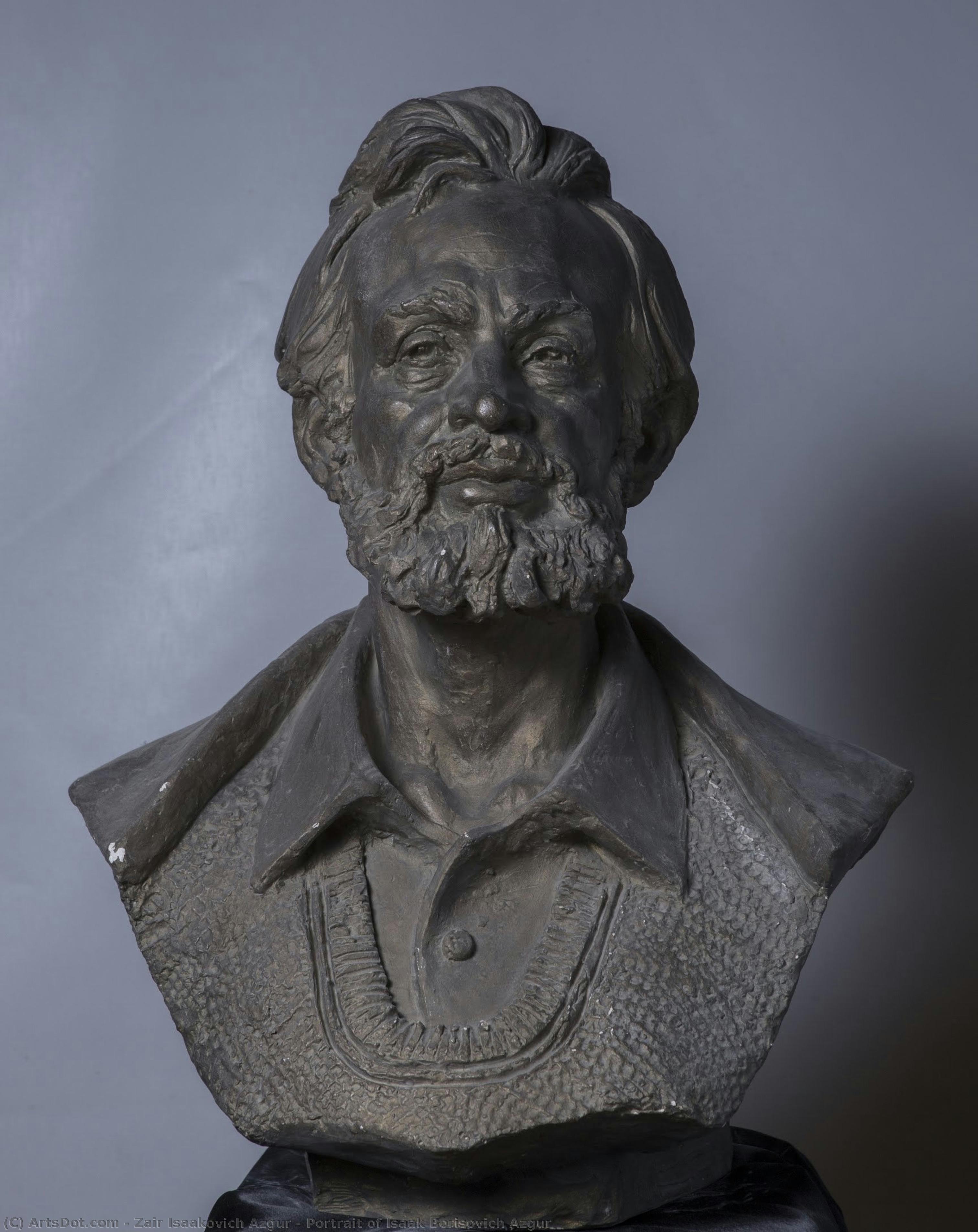 Portrait Of Isaak Borisovich Azgur — Zair Azgur