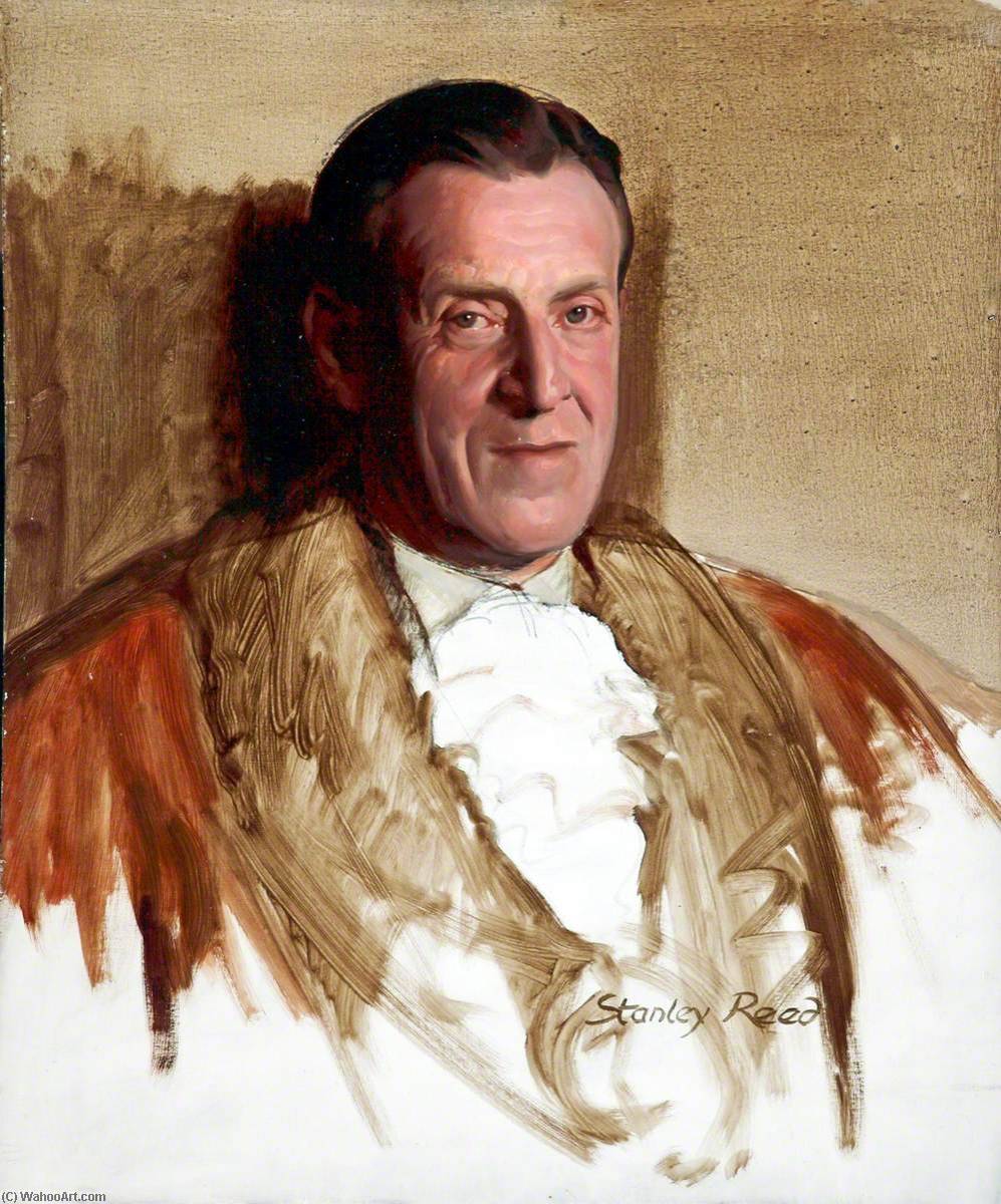 Portrait Study Of Alderman Short, Mayor Of Birkenhead — Stanley Reed