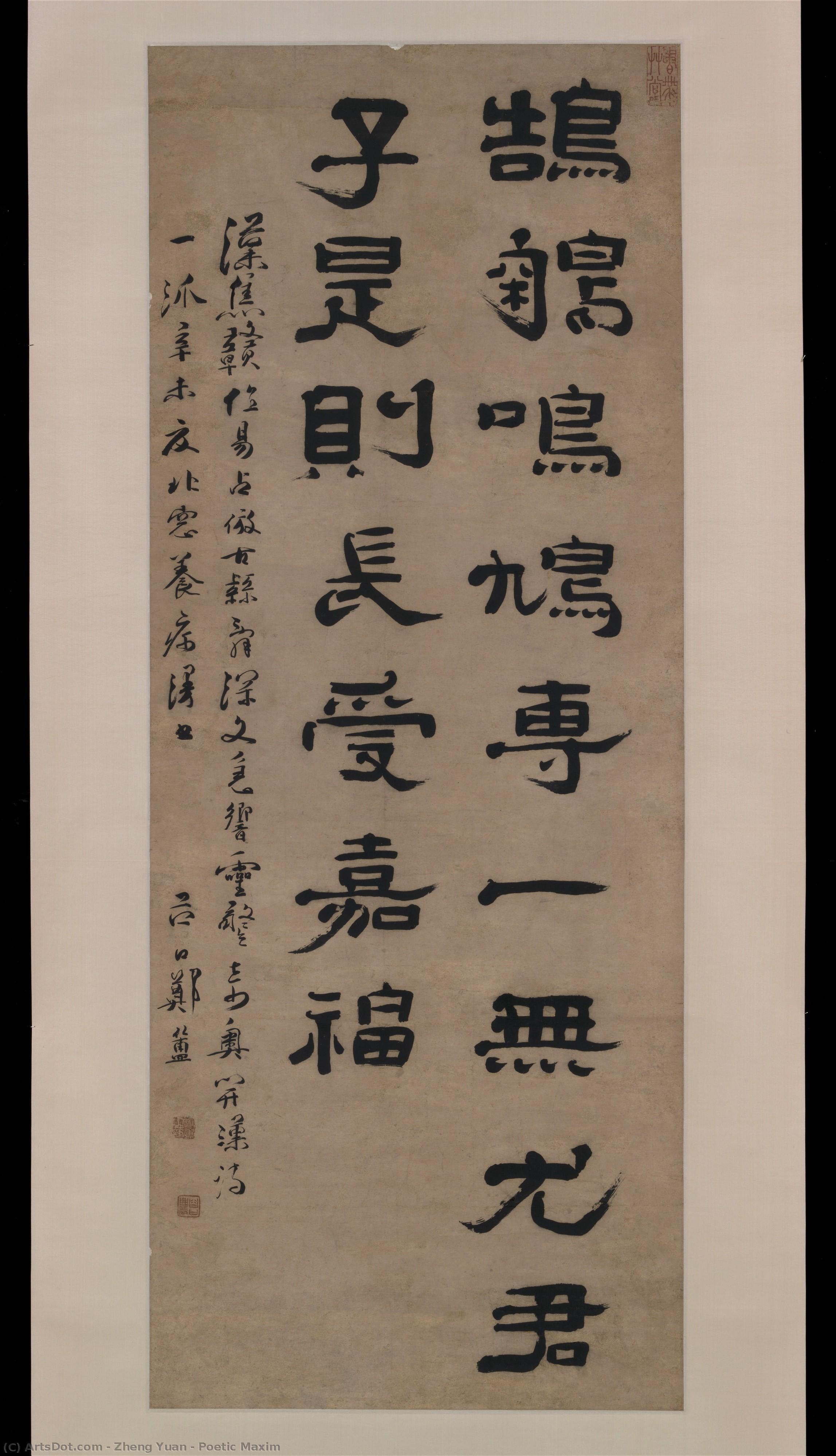 Poetic Maxim — Zheng Yuan