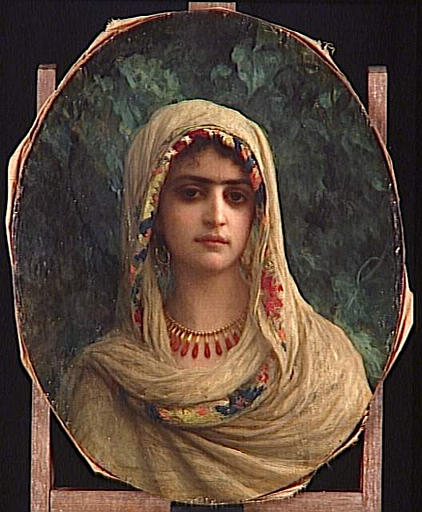 La Sulamite, Dit Aussi La Fille Du Liban Ou La Fleur Du Liban — Ernest Hébert (antoine Auguste Ernest Hebert)