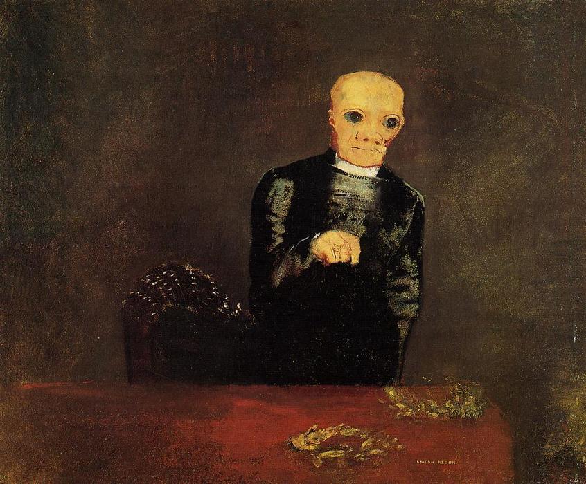 The Distributer Of Crowns — Odilon Redon