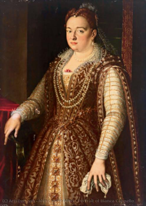 Portrait Of Bianca Cappello — Alessandro Allori