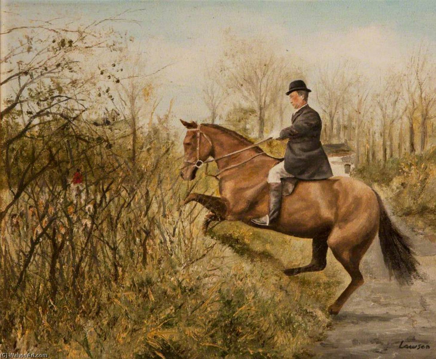Huntsman And Horse — John Andrew Lawson