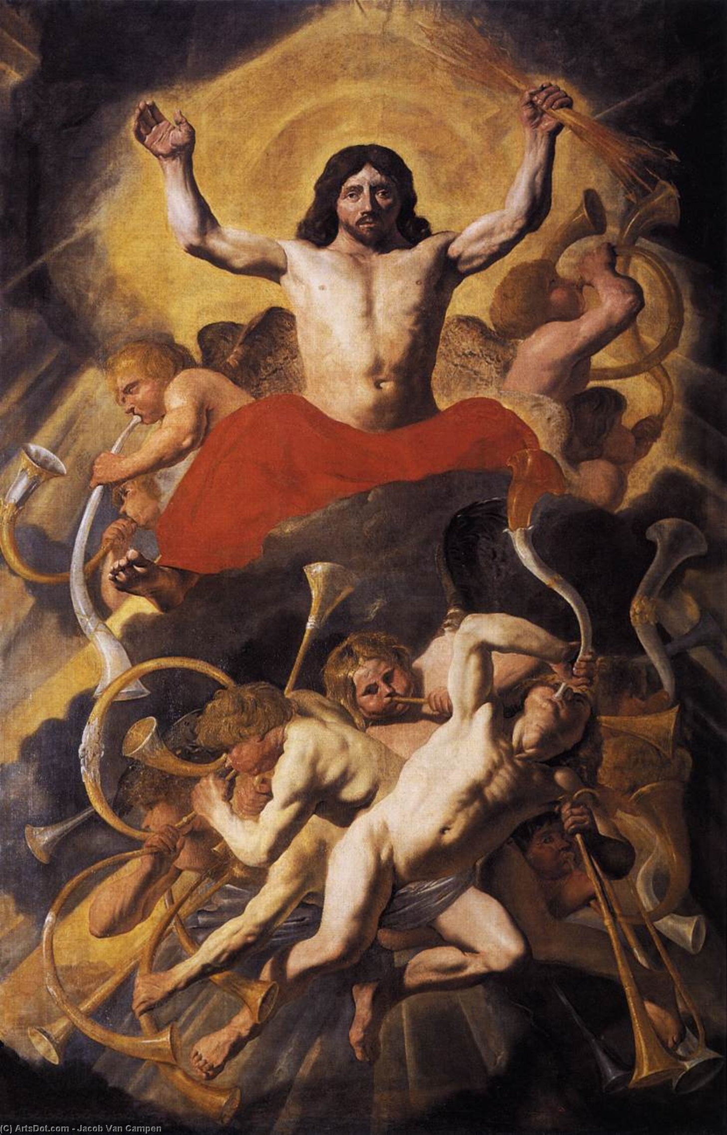 The Last Judgment — Jacob Van Campen
