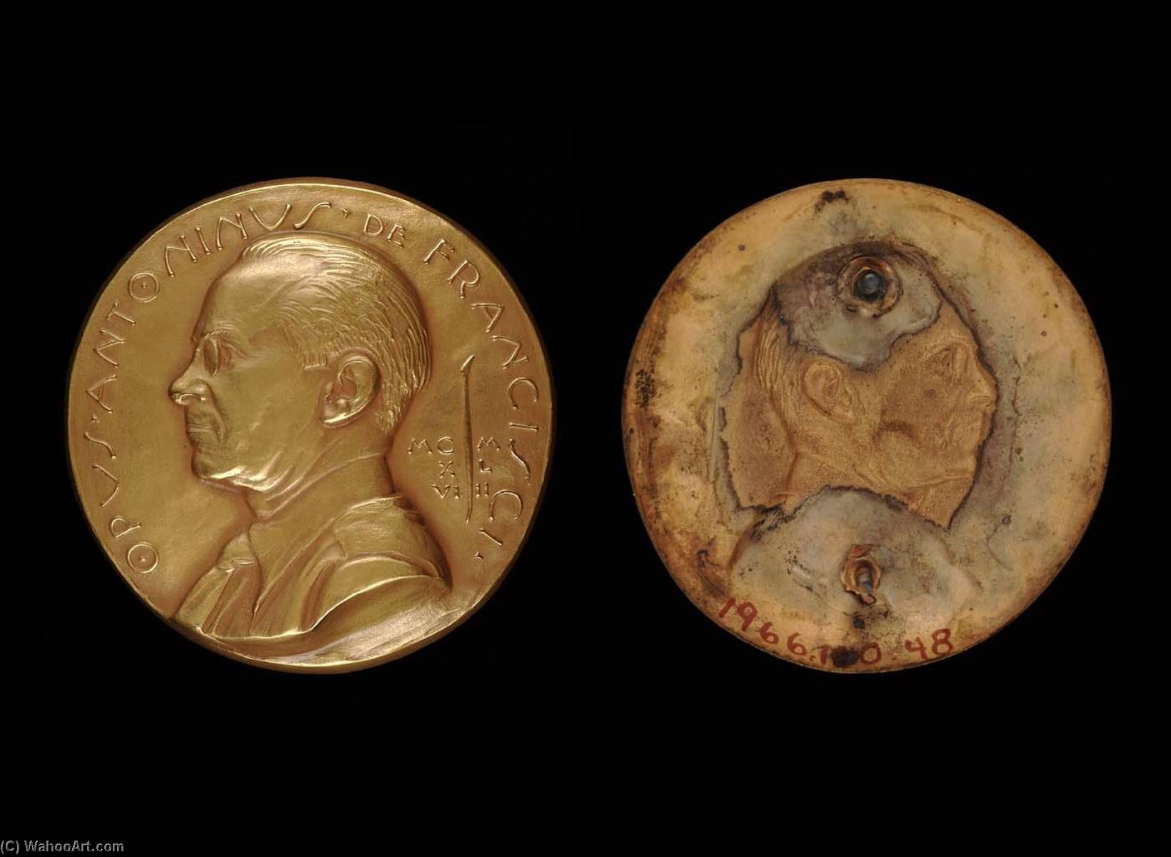 Self Portrait Of Antoninus De Francisci — Anthony De Francisci