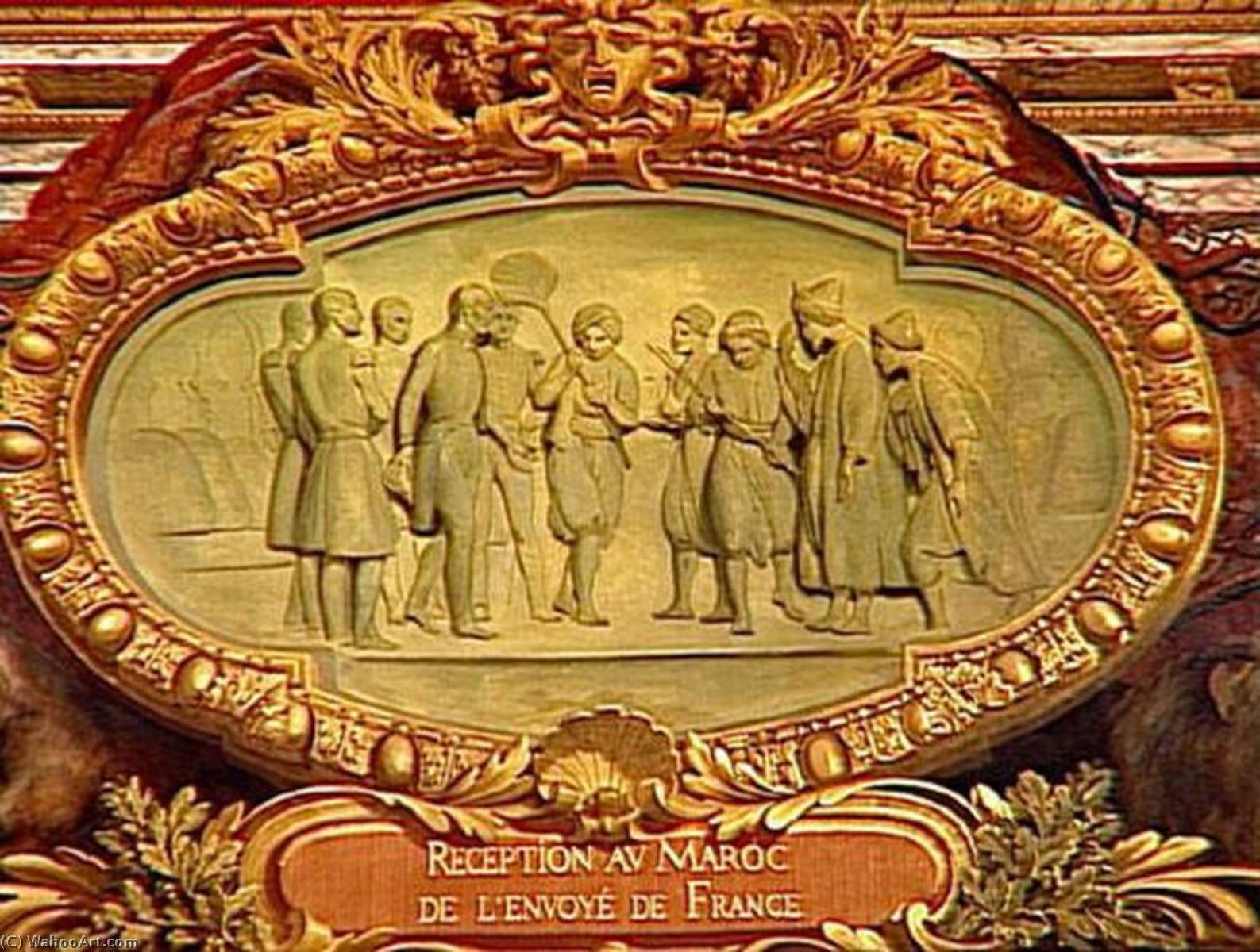 Reception Au Maroc De L'envoye De France — Eloi Firmin Feron