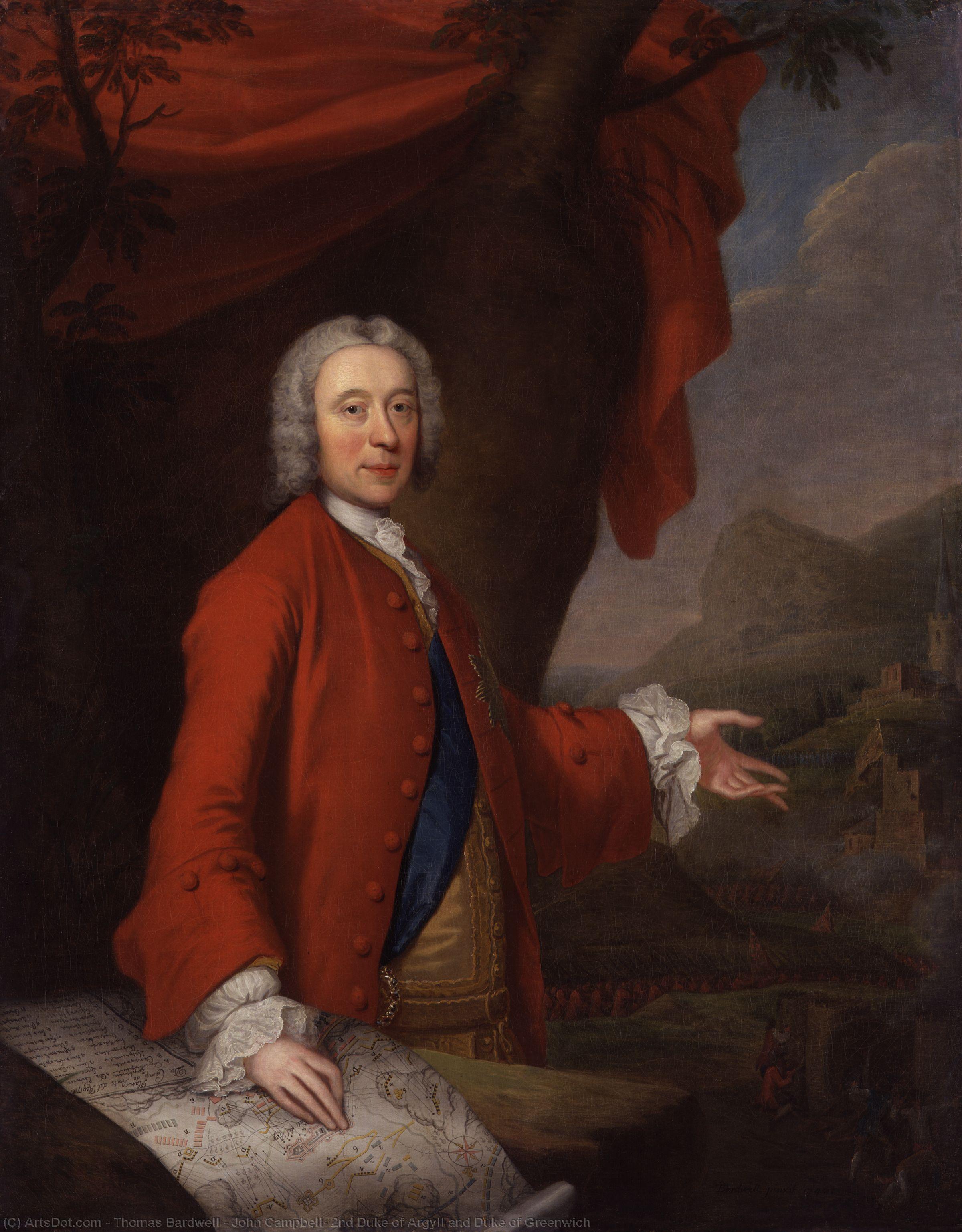 John Campbell, 2nd Duke Of Argyll And Duke Of Greenwich — Thomas Bardwell