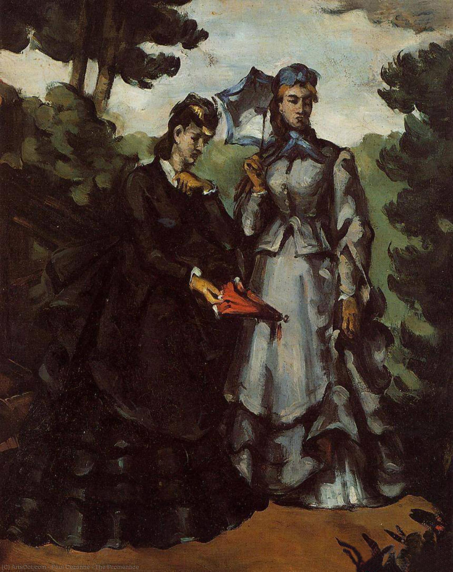 The Promenade — Поль Сезанн