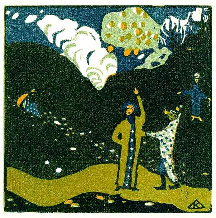 Apple Tree — Wassily Wassilyevich Kandinsky