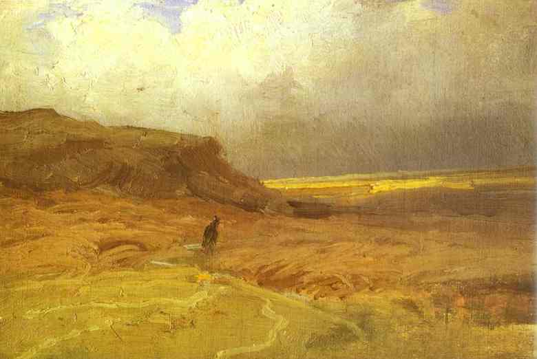 Clouds Over Hills. Study — Фёдор Александрович Васильев