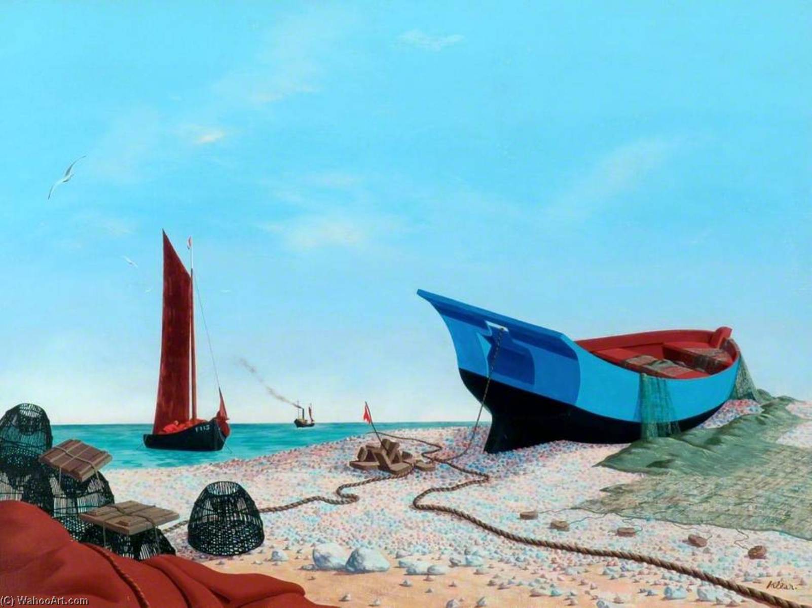 Fishing Boats — Tristram Paul Hillier
