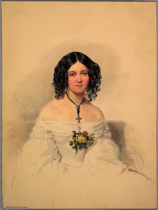 Comtesse Helene Esterhazy — Moritz Michael Daffinger