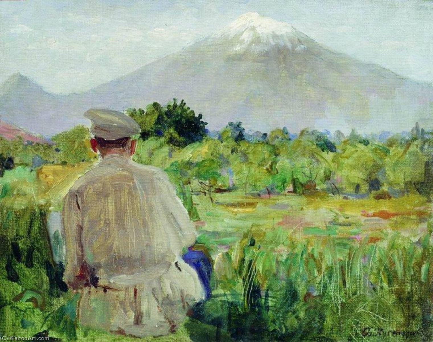 En Plein Air — Boris Mikhailovich Kustodiev