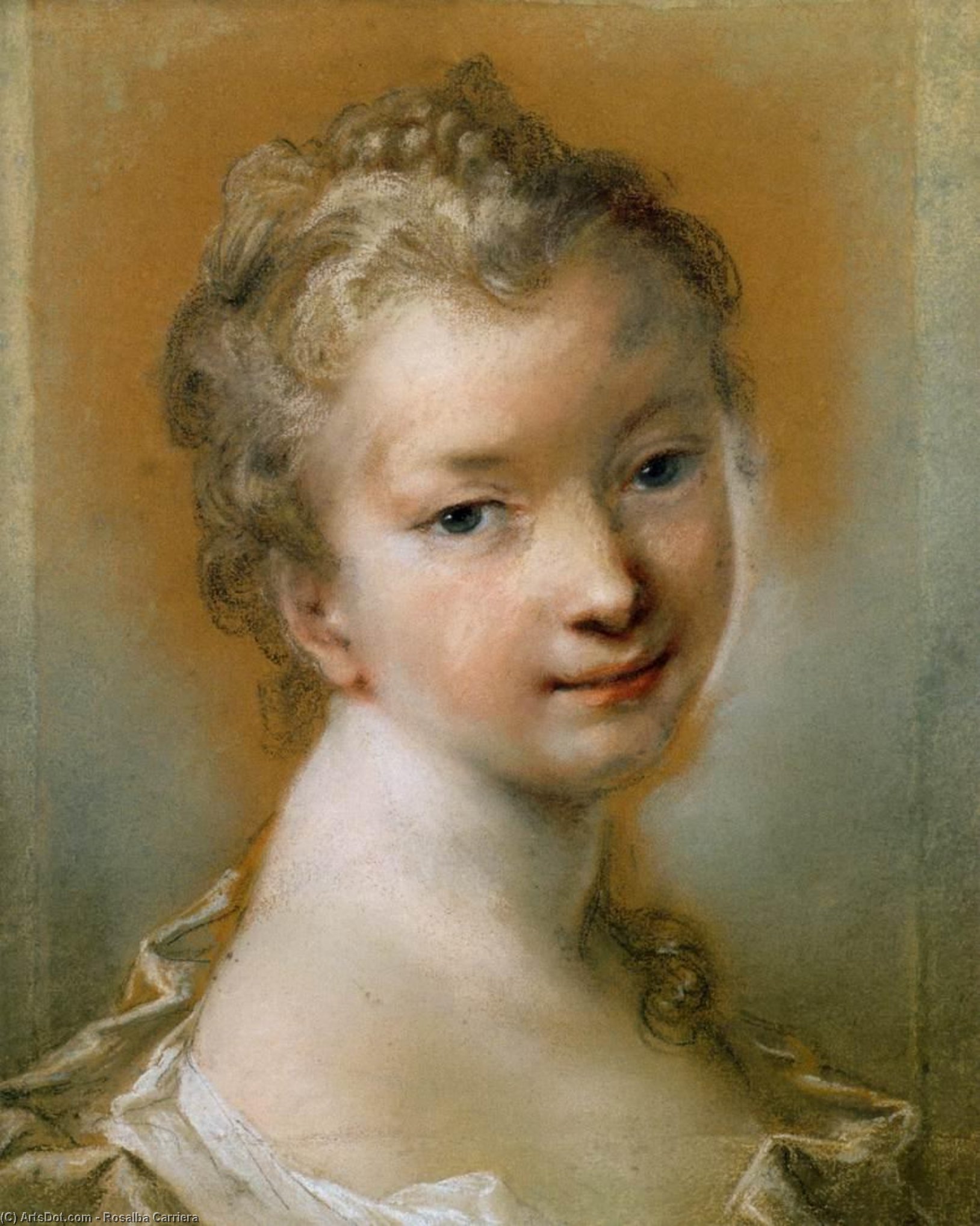Portrait Of A Young Girl — ロザルバ・カリエラ