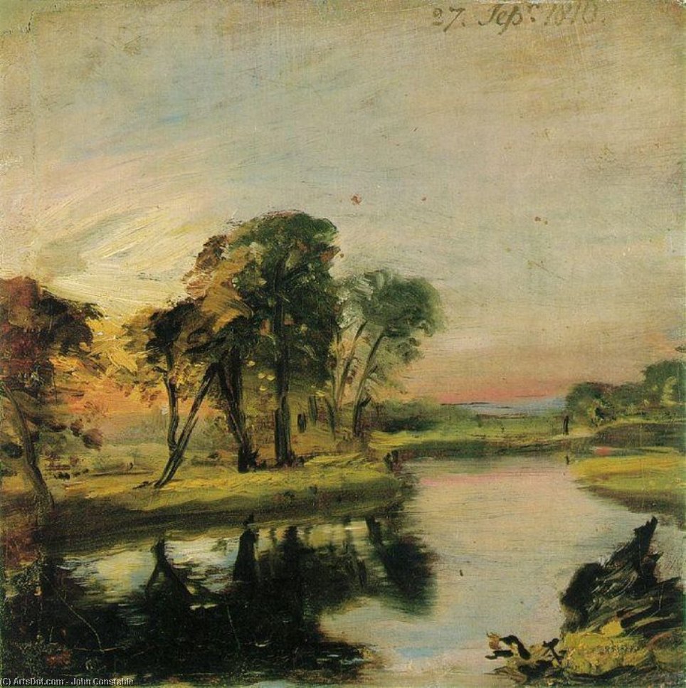 View On The Stour — Джон Констебл
