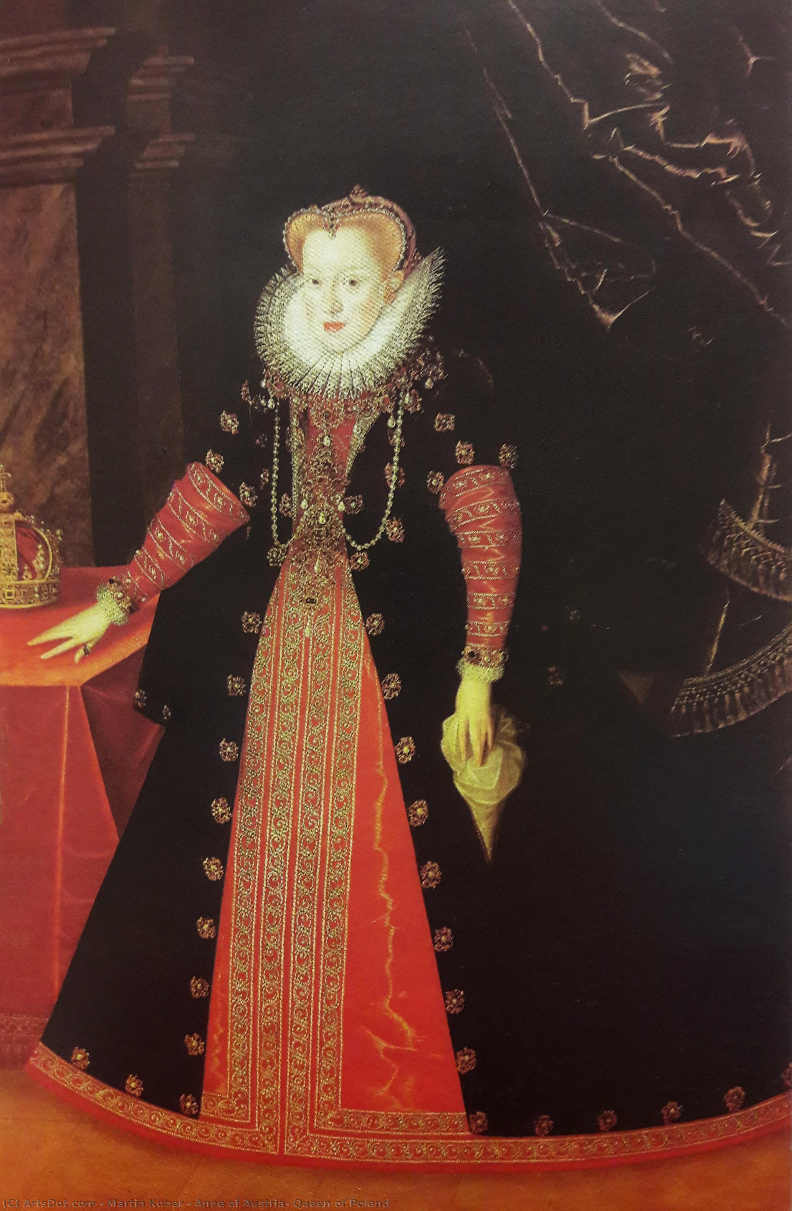 Anne Of Austria, Queen Of Poland — Martin Kober