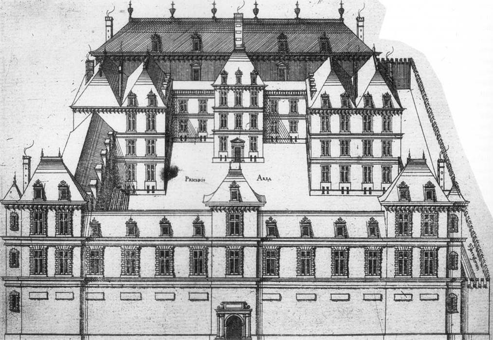 Design For A Town House — Jacques I Androuet Du Cerceau (the Elder)