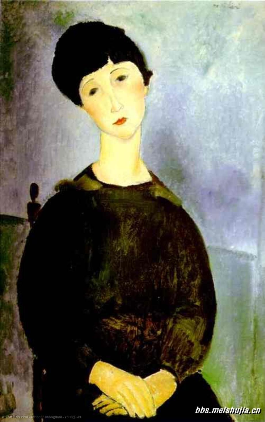 Young Girl — Модильяни