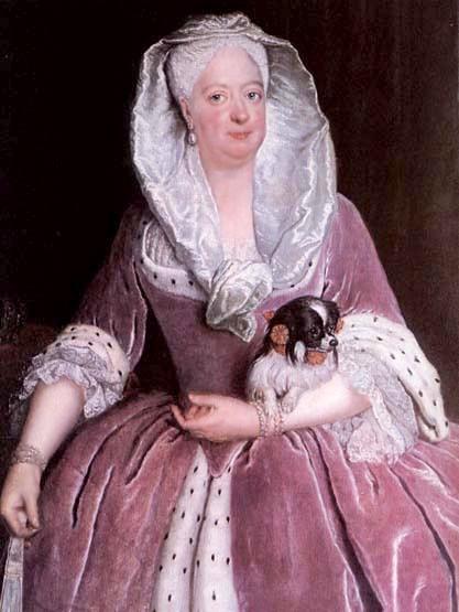 Portrait Of Sophie Dorothea Von Preußen — Antoine Pesne