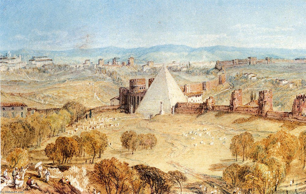Rome From Monte Testaccio — Joseph Mallord William Turner
