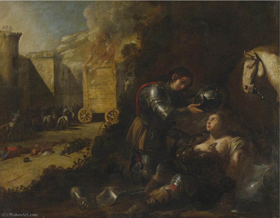 Tancred And Clorinda — Aniello Falcone