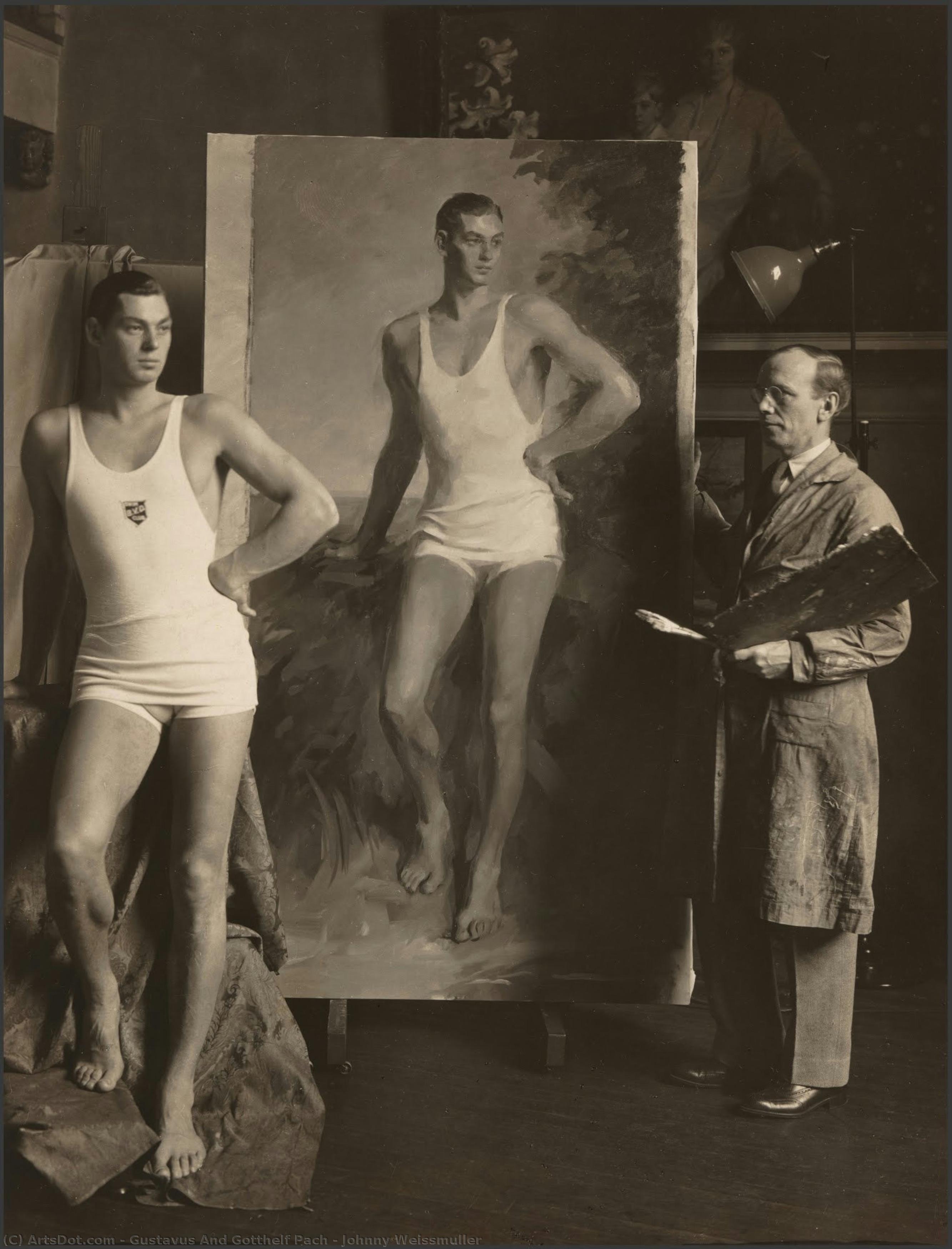 Johnny Weissmuller — Gustavus And Gotthelf Pach