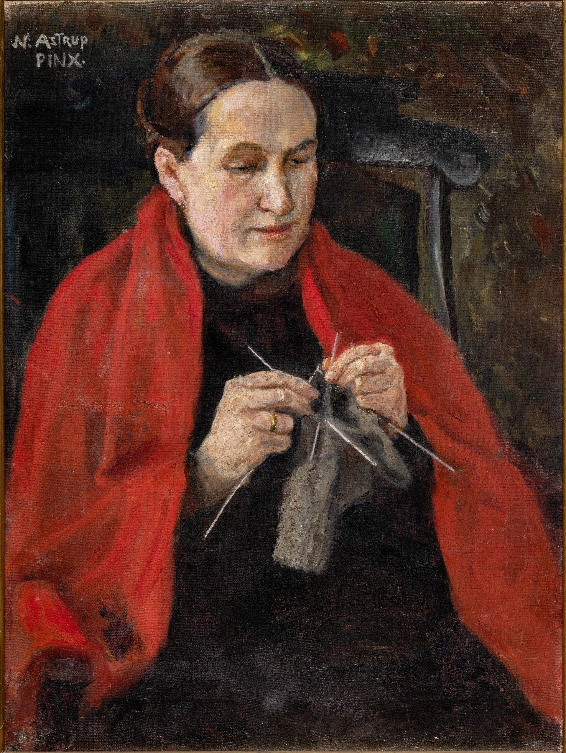 The Artist's Mother — Николай Аструп