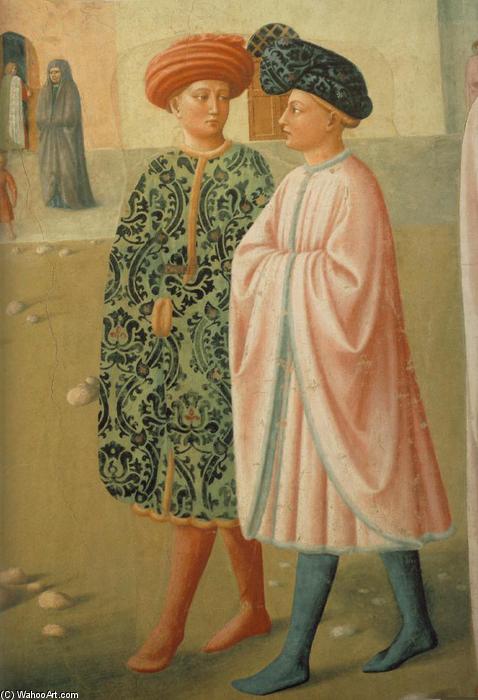 The Healing Of The Cripple And Raising Of Tabitha (detail) — Masolino Da Panicale
