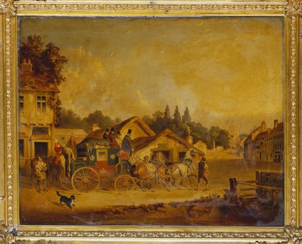 The Arrival Of The York To London Royal Mail — Charles Cooper Henderson