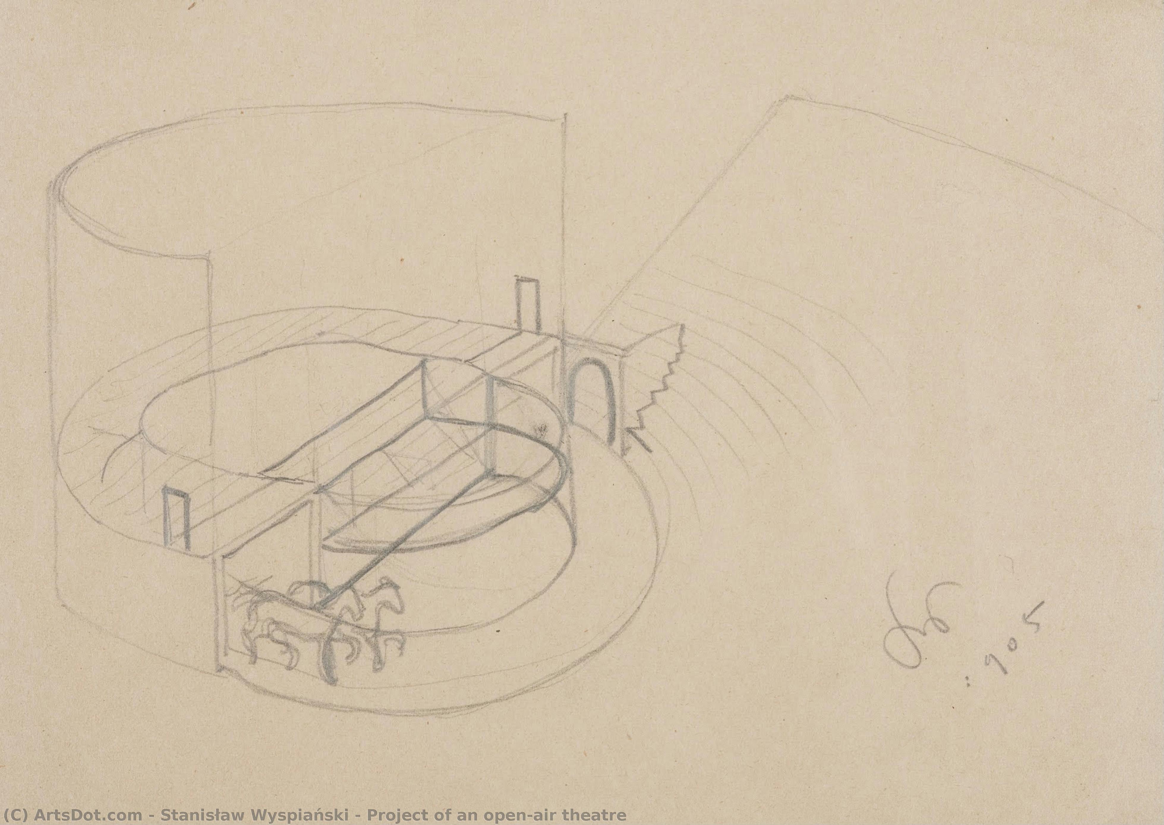 Project Of An Open-air Theatre — Stanislaw Wyspianski