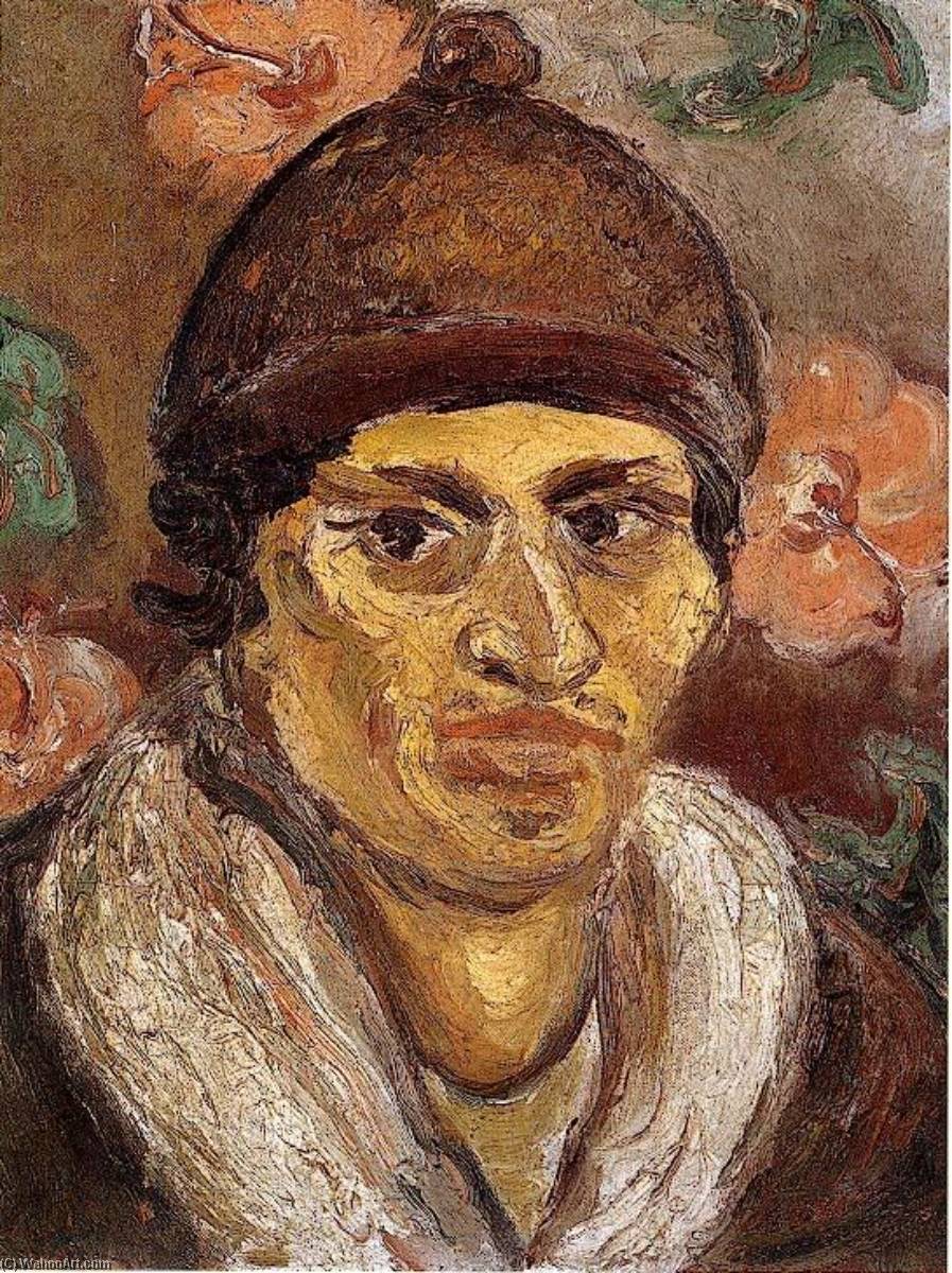 English Self Portrait Chen Cheng Po 1930 Canvas Oil Painting 41×31.5 Cm 中文 自畫像 陳澄波 1930 畫布‧油彩 41×31.5 Cm。 — Chen Cheng Po