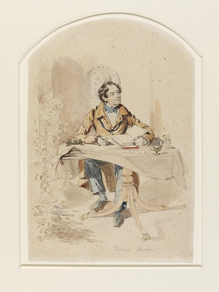Portrait Of Thomas Moore, Poet — Daniel Maclise